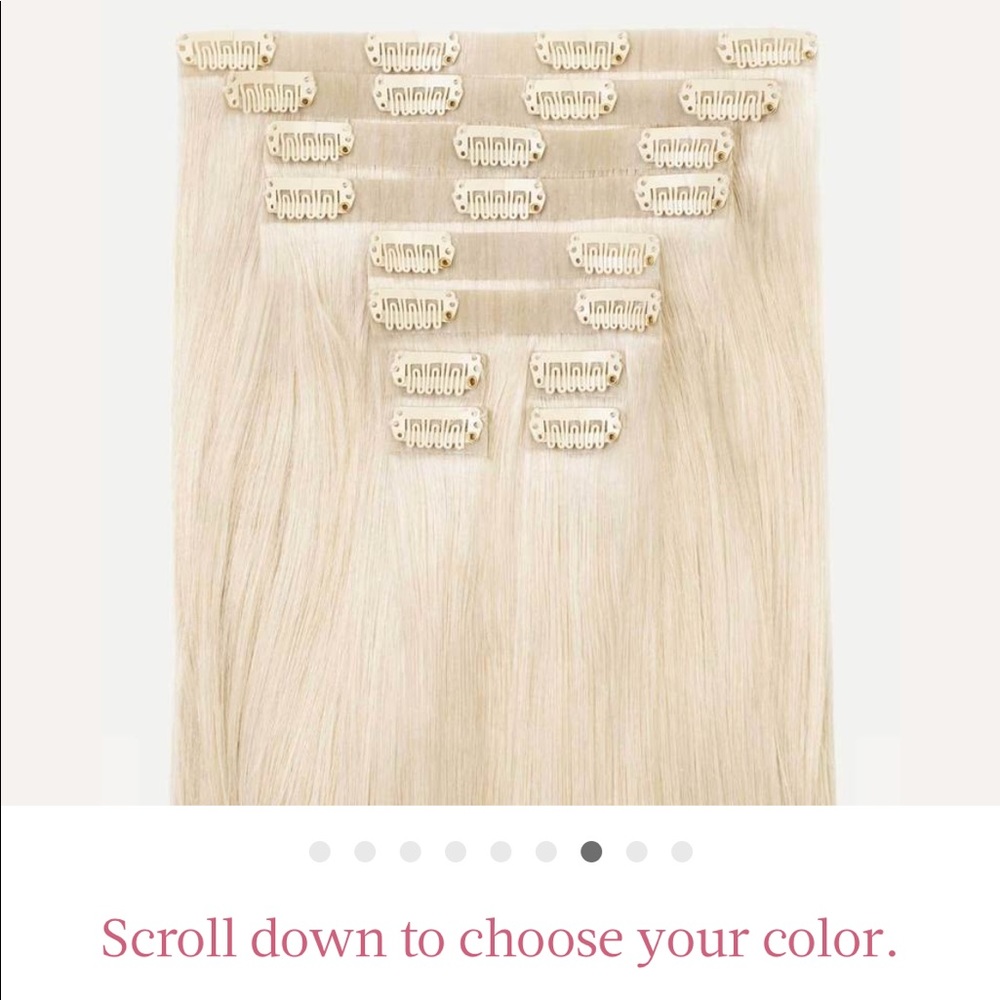 Luxy Seamless 20” extensions NEW! Blonde